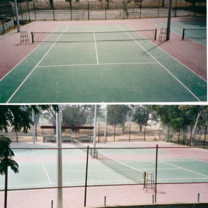 Construction of Tenniscourt-Complex with V.I.P Stand for Ahmadu Bello University, Zaria 2001