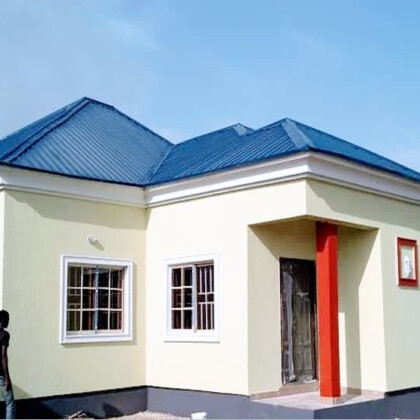 Prototype 3-Bedroom Bungalow in 302 Units Housing Estate, NSCDC Staff Cooperative Gombe 2018